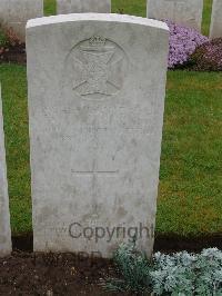 Etaples Military Cemetery - Blackman, Alfred Charles