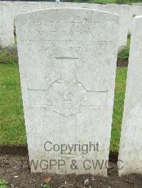 Etaples Military Cemetery - Boddy, William Edward