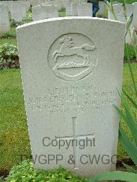 Etaples Military Cemetery - Bradbury, John Cregeen