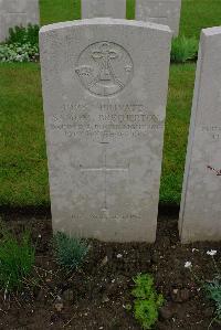 Etaples Military Cemetery - Bretherton, Samuel