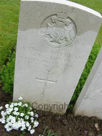 Etaples Military Cemetery - Bright, James Randolph Cornelius