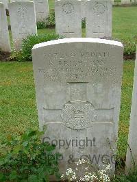 Etaples Military Cemetery - Brightman, Richard