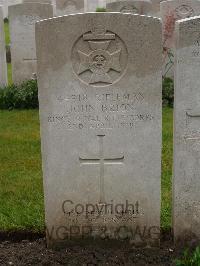 Etaples Military Cemetery - Brion, John