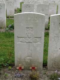 Etaples Military Cemetery - Brown, Ernest