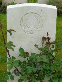 Etaples Military Cemetery - Burden, Edward Pool