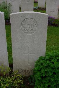 Etaples Military Cemetery - Burkett, Wesley