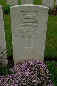 Etaples Military Cemetery - Burrows, John