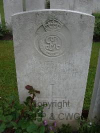 Etaples Military Cemetery - Burton, Herbert Moss