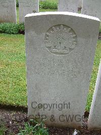 Etaples Military Cemetery - Calver, Percy Edwin