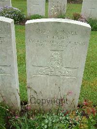 Etaples Military Cemetery - Carey, Frederick