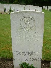 Etaples Military Cemetery - Carnegie, John Blair