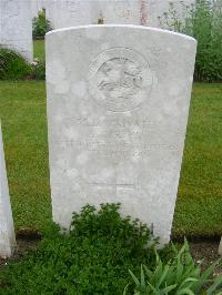 Etaples Military Cemetery - Carter, A