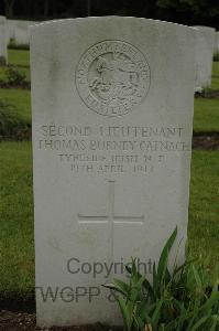 Etaples Military Cemetery - Catnach, Thomas Burney