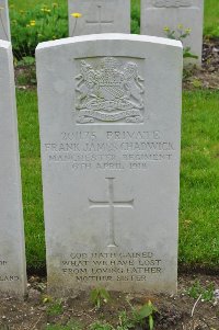 Etaples Military Cemetery - Chadwick, Frank James