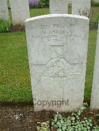 Etaples Military Cemetery - Chaisty, Martin