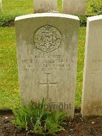 Etaples Military Cemetery - Chamberlain, William Robert