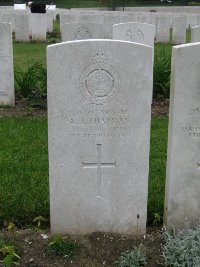 Etaples Military Cemetery - Chapman, A J