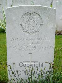 Etaples Military Cemetery - Charge, John William