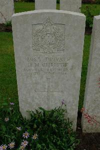 Etaples Military Cemetery - Christie, H H