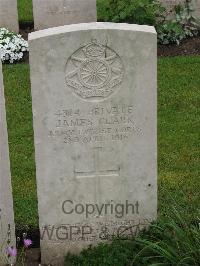 Etaples Military Cemetery - Clark, J