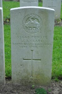 Etaples Military Cemetery - Clark, James Alfred