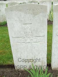 Etaples Military Cemetery - Clerke, William Edwin