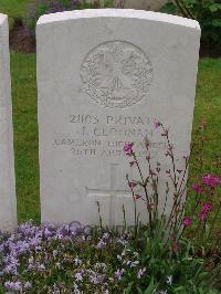 Etaples Military Cemetery - Cloonan, J