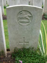 Etaples Military Cemetery - Cocker, John Edward