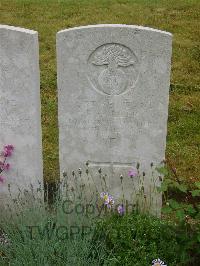 Etaples Military Cemetery - Collier, P