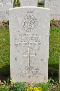 Etaples Military Cemetery - Collins, S