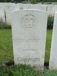 Etaples Military Cemetery - Cook, A