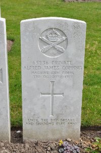 Etaples Military Cemetery - Copping, Alfred James