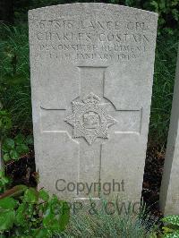 Etaples Military Cemetery - Costain, Charles