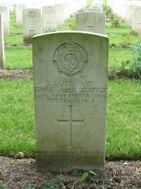 Etaples Military Cemetery - Courtney, Edward Derek