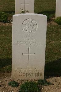 Tincourt New British Cemetery - Algeo, Norman