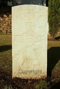 Bordighera British Cemetery - Hedgecox, A