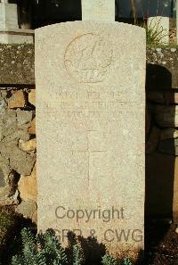 Bordighera British Cemetery - How, Henry Arthur