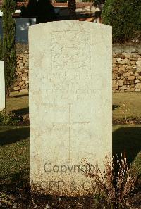 Bordighera British Cemetery - Mellor, J W