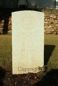 Bordighera British Cemetery - Thompson, John Arthur