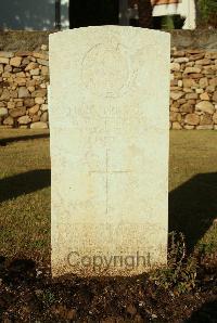 Bordighera British Cemetery - Thompson, Samuel Urayah