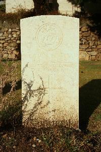 Bordighera British Cemetery - Walker, B H