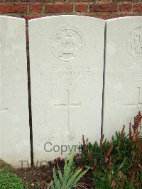 Hangard Wood British Cemetery - Chandler, William Frederick