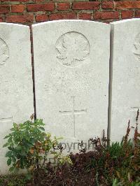 Hangard Wood British Cemetery - Evans, W