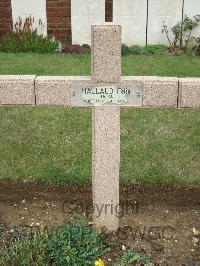 Hangard Wood British Cemetery - Hallaud, Felix