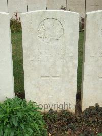 Hangard Wood British Cemetery - McPhee, J B