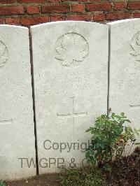 Hangard Wood British Cemetery - Robertson, D A