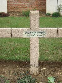 Hangard Wood British Cemetery - Valachon, Adolphe