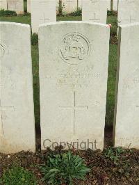 Hangard Wood British Cemetery - Weatherburn, H J