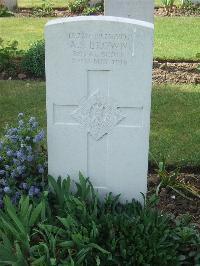 Albert Communal Cemetery Extension - Brown, A S