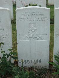 Albert Communal Cemetery Extension - Cannings, John Victor